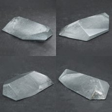 画像2: ブルールチルクォーツ ポリッシュ 20.8g ブラジル産 【一点もの】Blue Rutilelated quartz 希少 原石 藍針水晶 レインボー 虹 浄化 お守り 天然石 パワーストーン カラーストーン (2)