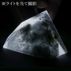 画像5: ブルールチルクォーツ ポリッシュ 39.7g ブラジル産 【一点もの】Blue Rutilelated quartz 希少 原石 藍針水晶 浄化 お守り 天然石 パワーストーン カラー (5)