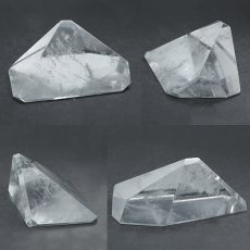 画像2: ブルールチルクォーツ ポリッシュ 46.2g ブラジル産 【一点もの】Blue Rutilelated quartz 希少 原石 藍針水晶 レインボー 虹 浄化 お守り 天然石 パワーストーン カラー (2)