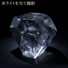 画像4: ブルールチルクォーツ ポリッシュ 75.7g ブラジル産 【一点もの】Blue Rutilelated quartz 原石 藍針水晶 浄化 お守り 天然石 パワーストーン カラーストーン (4)