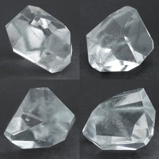 画像2: ブルールチルクォーツ ポリッシュ 104.8g ブラジル産 【一点もの】Blue Rutilelated quartz 原石 藍針水晶 浄化 お守り 天然石 パワーストーン カラーストーン (2)