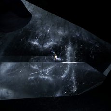 画像4: ブルールチルクォーツ ポリッシュ 125.1g ブラジル産 【一点もの】Blue Rutilelated quartz 希少 原石 藍針水晶 浄化 お守り 天然石 パワーストーン カラーストーン (4)