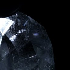 画像4: ブルールチルクォーツ ポリッシュ 159.9g ブラジル産 【一点もの】Blue Rutilelated quartz 原石 希少 藍針水晶 浄化 お守り 天然石 パワーストーン カラーストーン (4)