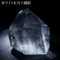 画像5: ブルールチルクォーツ ポリッシュ 159.9g ブラジル産 【一点もの】Blue Rutilelated quartz 原石 希少 藍針水晶 浄化 お守り 天然石 パワーストーン カラーストーン (5)