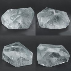 画像2: ブルールチルクォーツ ポリッシュ 219.0g ブラジル産 【一点もの】Blue Rutilelated quartz 原石 希少 藍針水晶 浄化 お守り 天然石 パワーストーン カラーストーン (2)