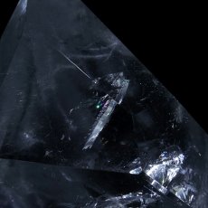 画像5: ブルールチルクォーツ ポリッシュ ブラジル産 【一点もの】Blue Rutilelated quartz 原石 希少 藍針水晶 浄化 お守り 天然石 パワーストーン カラーストーン (5)