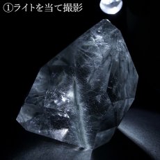 画像6: ブルールチルクォーツ ポリッシュ ブラジル産 【一点もの】Blue Rutilelated quartz 原石 希少 藍針水晶 浄化 お守り 天然石 パワーストーン カラーストーン (6)