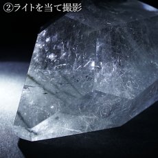 画像9: ブルールチルクォーツ ポリッシュ ブラジル産 【一点もの】Blue Rutilelated quartz 原石 希少 藍針水晶 浄化 お守り 天然石 パワーストーン カラーストーン (9)