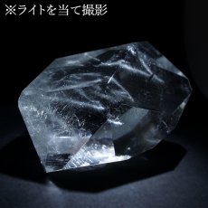 画像7: ブルールチルクォーツ ポリッシュ 369.5g ブラジル産 【一点もの】Blue Rutilelated quartz 原石 希少 藍針水晶 浄化 お守り 天然石 パワーストーン カラーストーン (7)