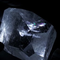 画像4: ブルールチルクォーツ ポリッシュ 436g ブラジル産 【一点もの】Blue Rutilelated quartz 原石 希少 藍針水晶 浄化 お守り 天然石 パワーストーン カラーストーン (4)