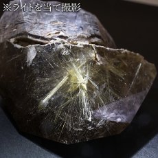 画像5: ルチルクォーツ 原石 ポリッシュ 212g ブラジル産 【 一点もの 】 Rutile quartz 希少 針水晶 ゴールド ルチル 鉱物 浄化 お守り オブジェ 幸運 開運 天然石 パワーストーン (5)