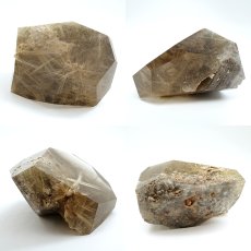 画像2: ルチルクォーツ 原石 ポリッシュ 273g ブラジル産 【 一点もの 】 Rutile quartz 希少 針水晶 ゴールド ルチル 鉱物 浄化 お守り オブジェ 幸運 開運 天然石 パワーストーン (2)