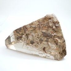 画像3: ルチルクォーツ 原石 ポリッシュ 260g ブラジル産 【 一点もの 】 Rutile quartz 希少 針水晶 ゴールド ルチル 鉱物 浄化 お守り オブジェ 幸運 開運 天然石 パワーストーン (3)