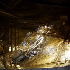 画像5: ルチルクォーツ 原石 ポリッシュ 361g ブラジル産 【 一点もの 】 Rutile quartz 希少 針水晶 ゴールド ルチル 鉱物 浄化 お守り オブジェ 幸運 開運 天然石 パワーストーン (5)