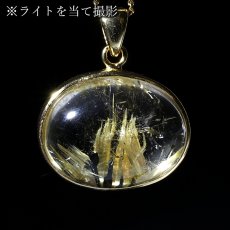 画像3: タイチンルチルクォーツ ペンダントトップ  SV925 ブラジル産【一点もの】Taichin rutile 希少 針水晶 スターバーストルチル ゴールド 浄化 お守り 天然石 パワーストーン (3)