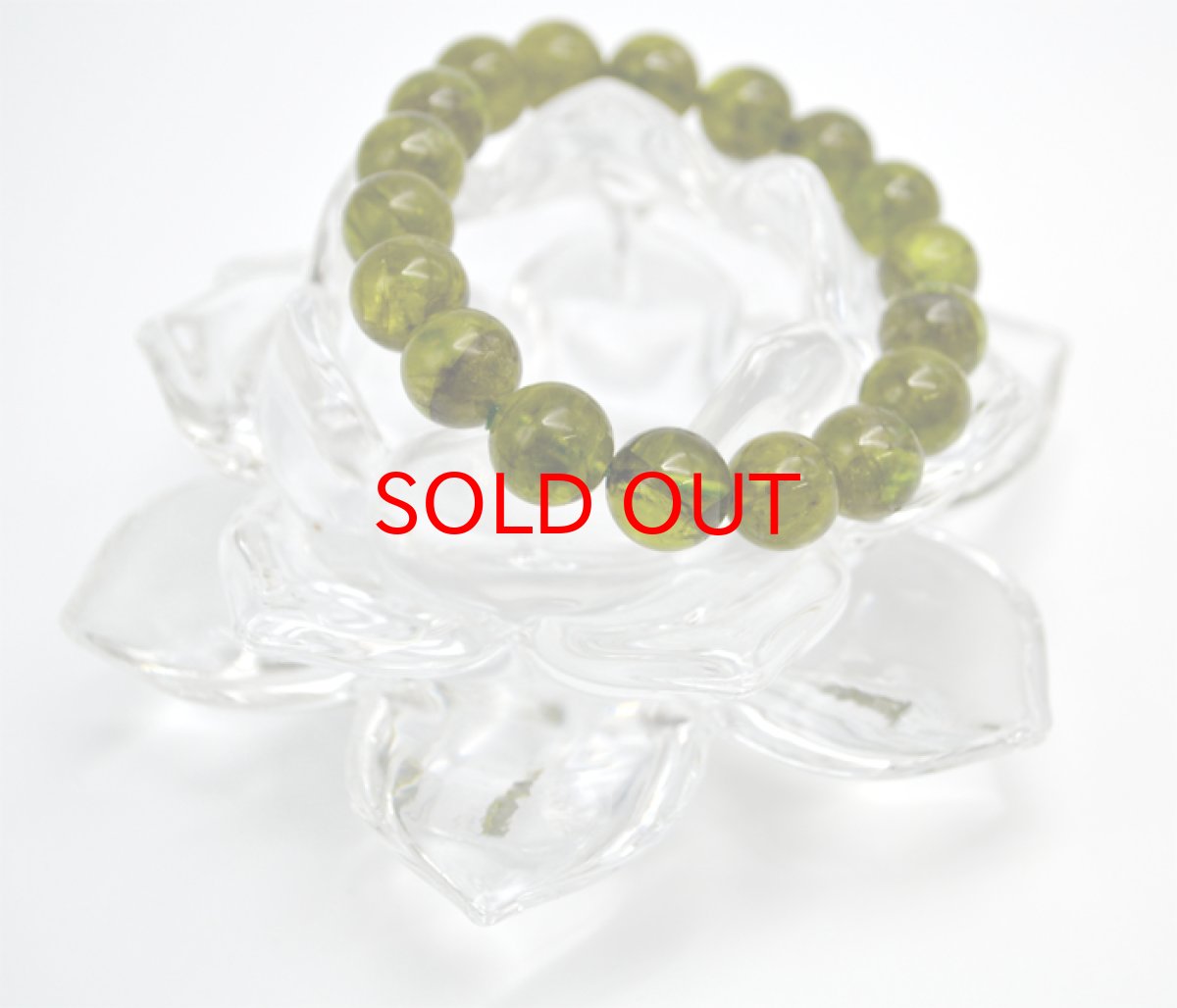 画像3: 【20%OFFセール】 ８月の誕生石ペリドット11.5mm玉ブレスレット ブラジル産 (3)
