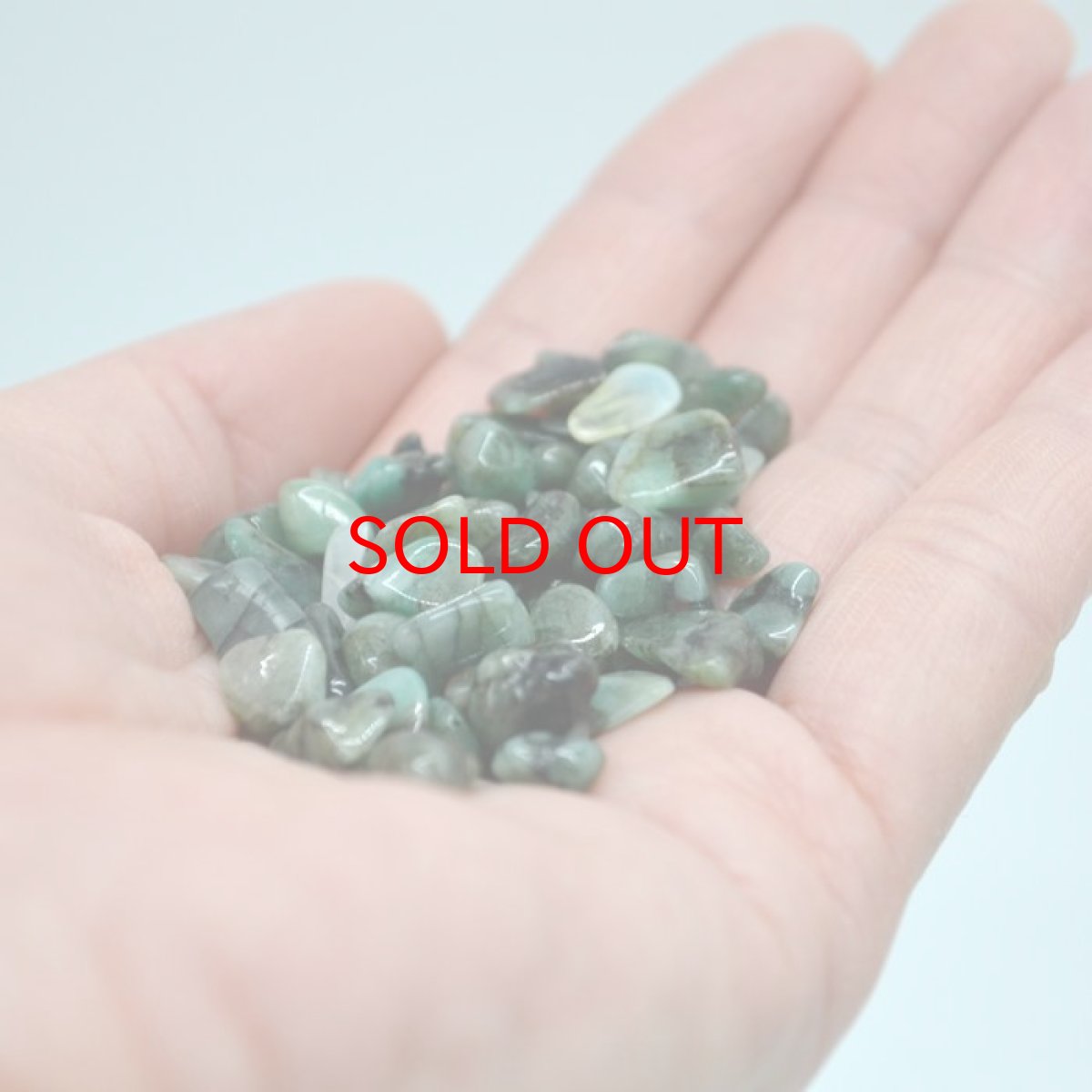 画像4: エメラルド さざれ100g 叡智・幸福・愛 石の浄化・オルゴナイト・アクセサリー作り (4)