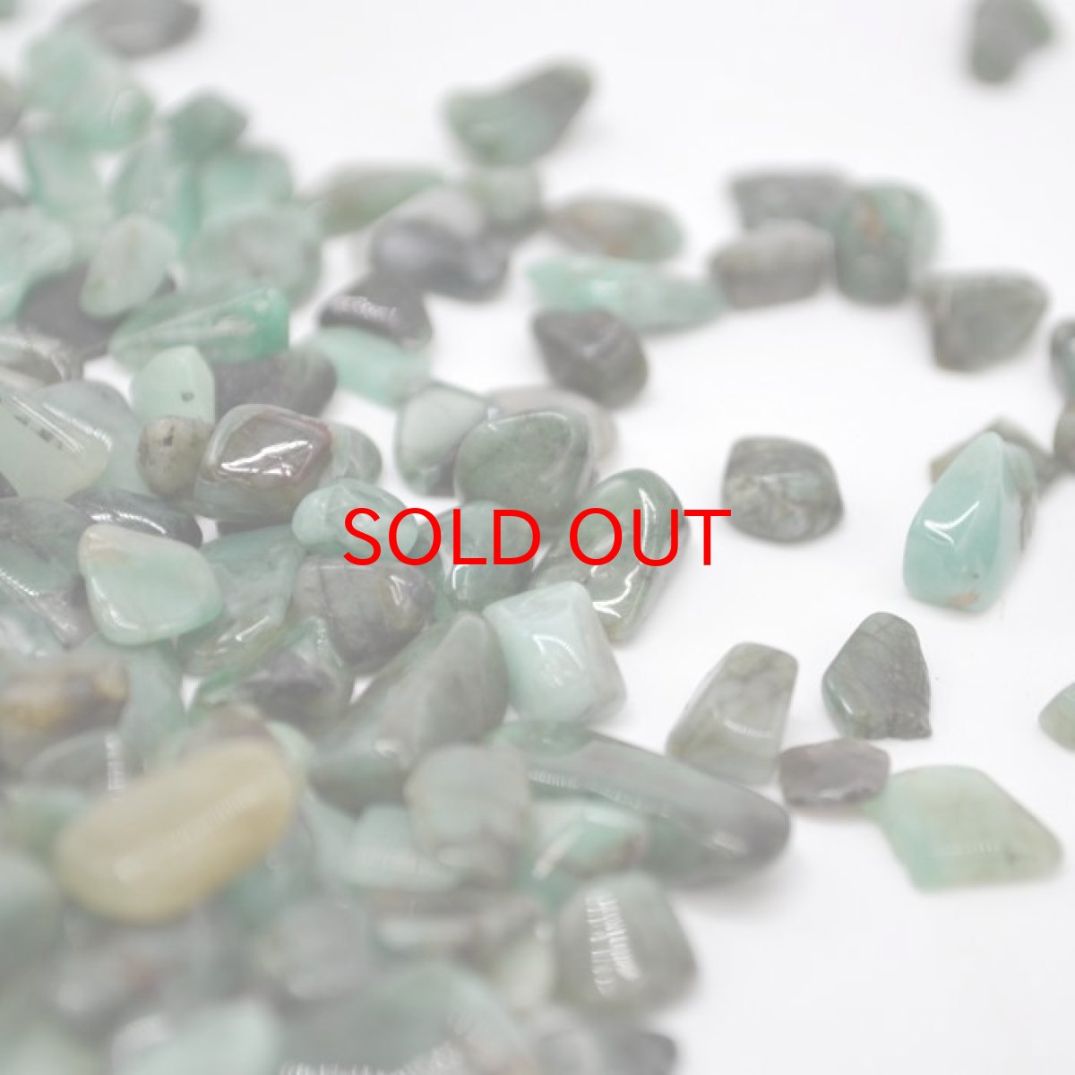 画像3: エメラルド さざれ100g 叡智・幸福・愛 石の浄化・オルゴナイト・アクセサリー作り (3)