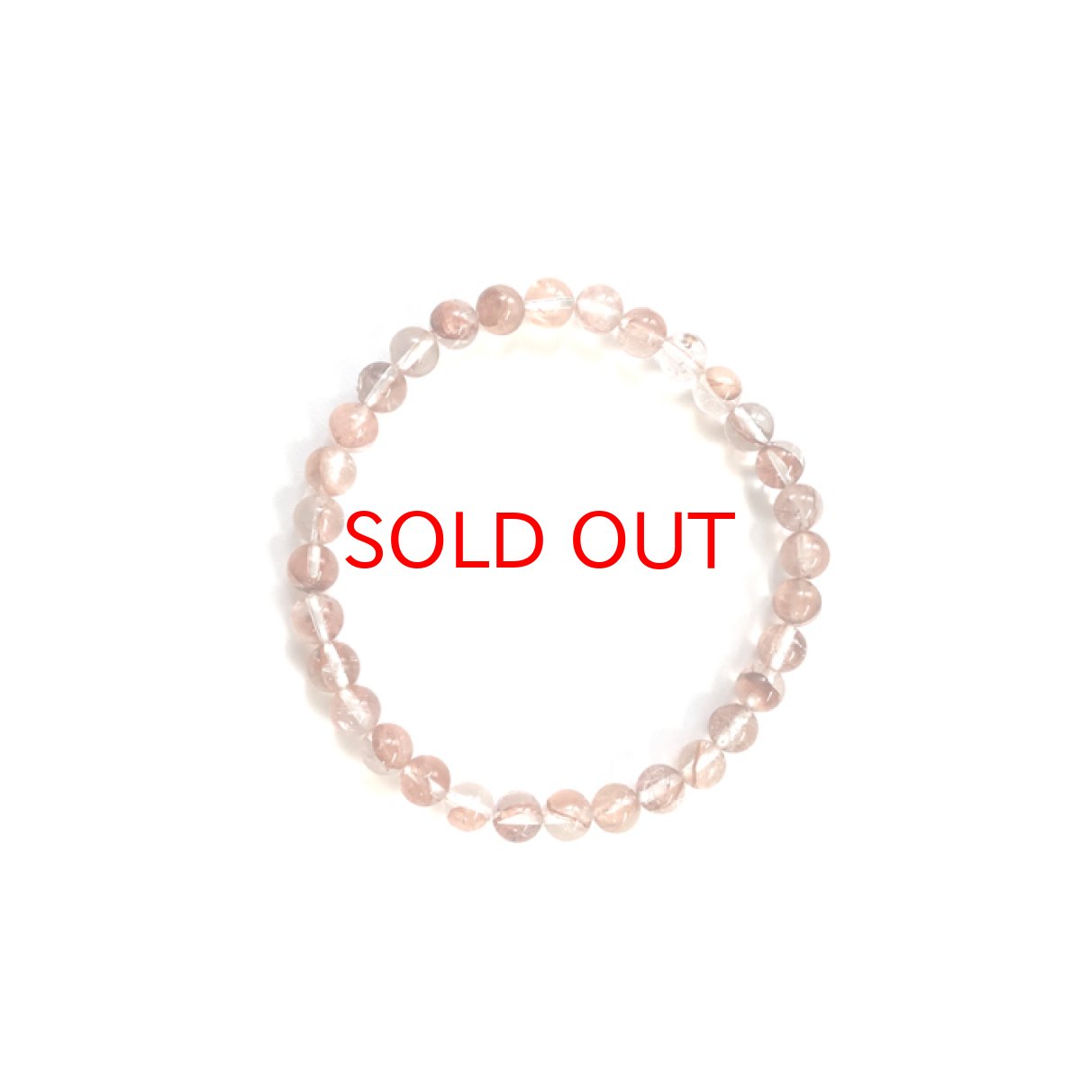 画像3: マニカラン水晶 ブレスレット ヒマラヤ産 6mm玉 淡色 ピンク 浄化 (3)