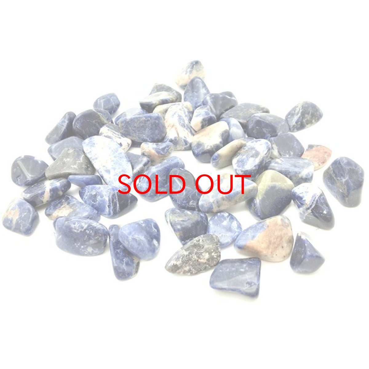 画像2: 大粒さざれ100g ソーダライト 天然石 パワーストーン (2)