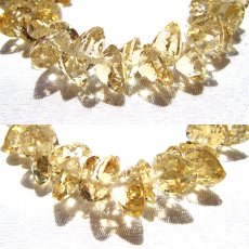 画像2: シトリンハートカットブレスレット Citrine HeartcutBracelet 10mm ブラジル産 天然石 パワーストーン ギフト プレゼント (2)