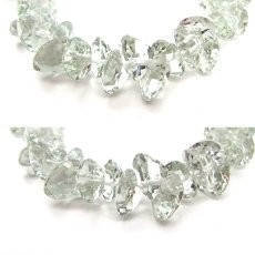 画像2: グリーンアメジストハートカットブレスレット Greenamethyst HeartcutBracelet 8mm プラシオライト ブラジル産 天然石 パワーストーン ギフト プレゼント (2)