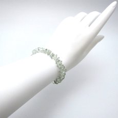 画像3: グリーンアメジストハートカットブレスレット Greenamethyst HeartcutBracelet 8mm プラシオライト ブラジル産 天然石 パワーストーン ギフト プレゼント (3)