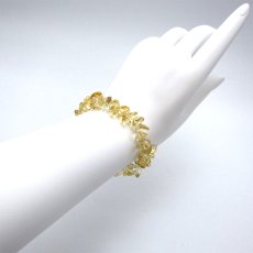 画像3: シトリンハートカットブレスレット Citrine HeartcutBracelet 10mm ブラジル産 天然石 パワーストーン ギフト プレゼント (3)