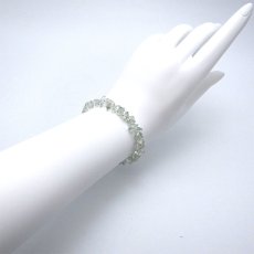 画像3: グリーンアメジストハートカットブレスレット Greenamethyst HeartcutBracelet 6mm プラシオライト ブラジル産 天然石 パワーストーン ギフト プレゼント (3)