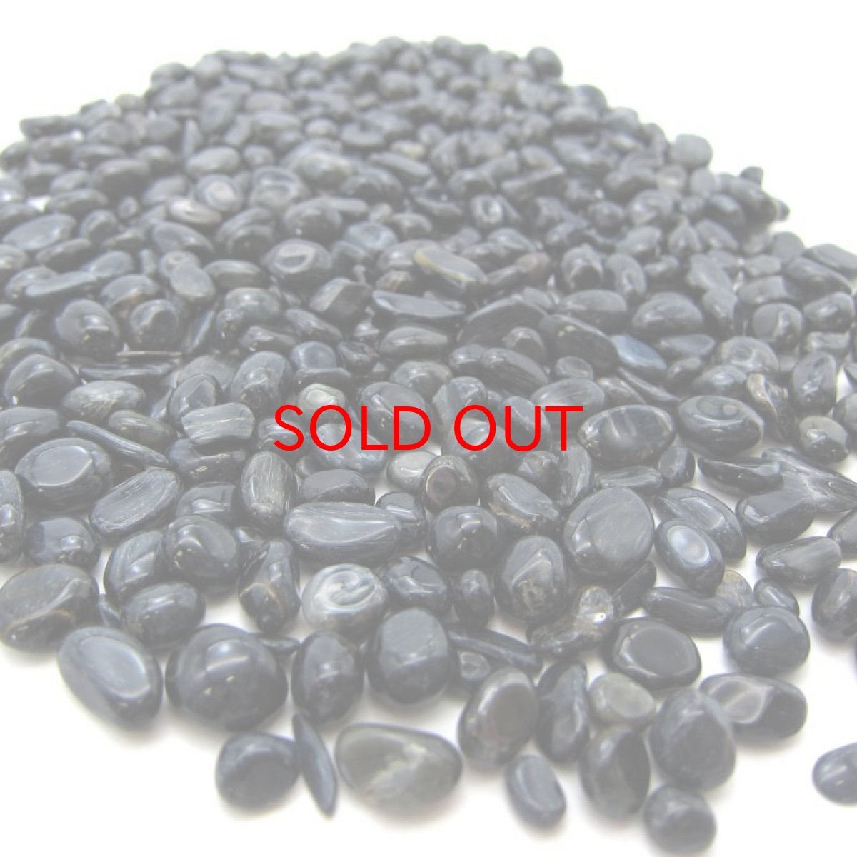 画像2: さざれ100g ホークスアイ Hawkseye 天然石 パワーストーン (2)