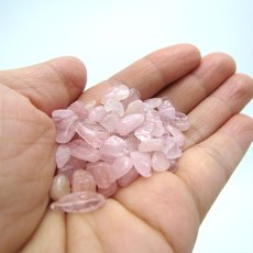 画像3: さざれ100g モルガナイト Morganite 天然石 パワーストーン (3)