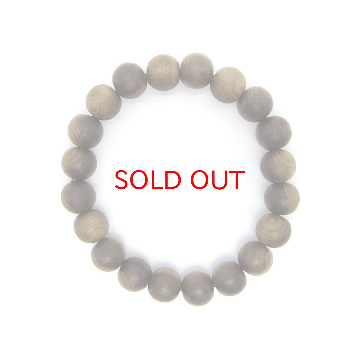 画像2: 【一点物】パワーズウッド 神代ねずこ 10mmブレスレット 【数量限定】国産 魔除け 精神力 (2)