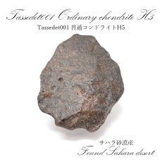画像1: 【一点物】 Tassedet001 サハラ砂漠産 普通コンドライト H5 Stony meteorite Ordinary chondrite (1)