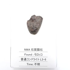 画像3: 【一点物】 NWA石質隕石 モロッコ産 普通コンドライト L3-6 Stony meteorite Ordinary chondrite (3)