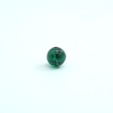 画像2: 1粒売り エメラルド 丸ビーズ  2.95ct 7.5mm ばら売りコロンビア産 緑柱石 5月誕生石 天然石 パワーストーン (2)