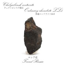 画像1: 【一点物】 チェリチャビンスク隕石 ロシア産 普通コンドライト LL5 Cherichabinsk meteorite Ordinary chondrite (1)