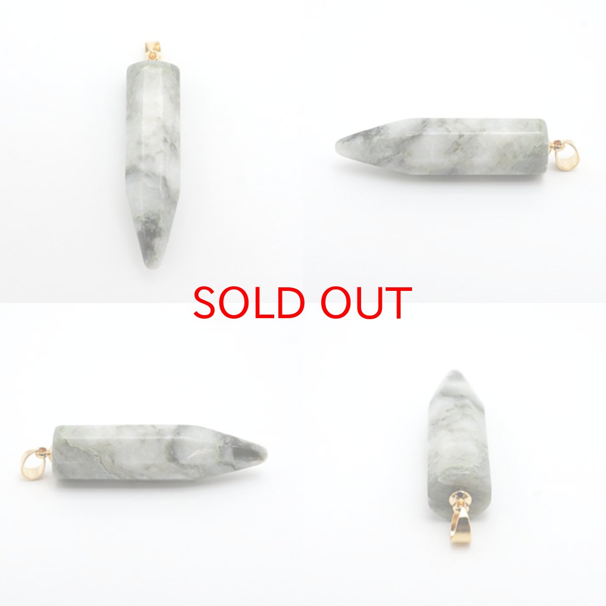 画像2: 糸魚川翡翠 オクタゴン ペンダントトップ  大 新潟県 日本銘石 天然石 パワーストーン 糸魚川ひすい 糸魚川ヒスイ【送料無料】 (2)