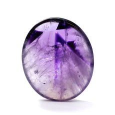 画像2: 【一点物】 トラピッチェアメジスト ルース 104.25ct インド産 Trapiche amethyst 二月誕生石 紫 パープル 天然石 パワーストーン (2)