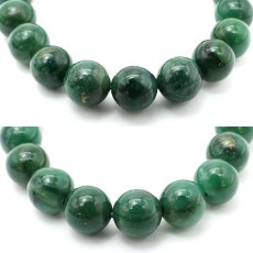 画像2: ナミビア翡翠 ブレスレット 10mm ナミビア産 namibian Jade パワーストーン 天然石 お守り (2)