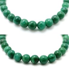 画像2: ナミビア翡翠 ブレスレット 6mm ナミビア産 namibian Jade パワーストーン 天然石 お守り (2)