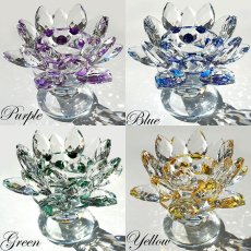 画像4: クリスタルグラス 蓮 器 カクテルグラス型  サンデーグラス型 アロマキャンドル  小物皿 さざれ皿 サンキャッチャー 浄化 皿 器 ガラス (4)