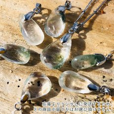 画像2: ガーデンクォーツ 原石 ペンダントトップ Garden quartz 庭園水晶  誕生石 天然石 pendant ネックレス (2)