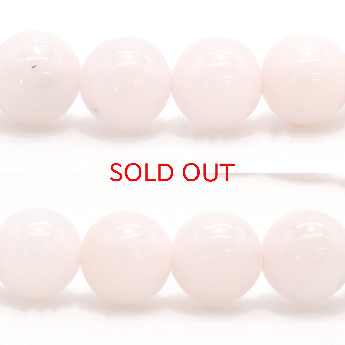 画像2: [一点もの] ピンクオパール ブレスレット 8mm ペルー産 pinkopal 天然石 パワーストーン ギフト プレゼント (2)