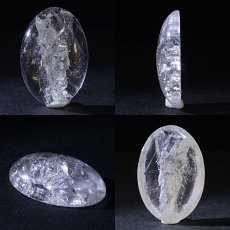 画像2: 黒平水晶 ルース 30.61ct 【 一点もの 】 山梨県産 日本の石 稀少価値 日本銘石 国産水晶 パワーストーン 天然石 日本銘石 お守り (2)