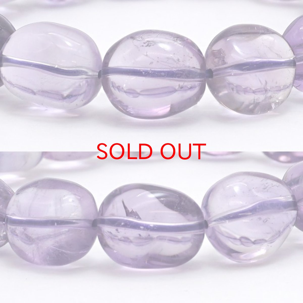 画像2: 【 一点物 】アメジスト ブレスレット 11mm マダガスカル産 天然石 パワーストーン ラベンダーアメジスト Amethyst (2)