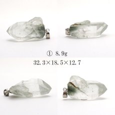 画像2: 【一点もの】マニハール水晶 ペンダントトップ ヒマラヤ 原石 インド産 ネックレス 水晶 天然石 パワーストーン (2)