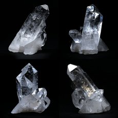 画像2: 【一点もの】トマスゴンサガ産 水晶 原石 64.8g ブラジル 最高級 天然石 パワーストーン 透明度 幻の水晶 レインボーストーン 高品質 結晶 (2)