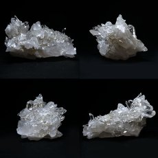 画像2: 【一点もの】トマスゴンサガ産 水晶 原石 212.2g ブラジル 最高級 天然石 パワーストーン 透明度 幻の水晶 レインボーストーン 高品質 結晶 (2)