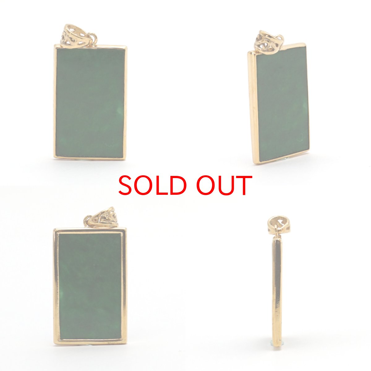 画像2: 【SALE 20%OFF】 【 専売 】 【一点物】 ハイグレード ミャンマー翡翠 ペンダントトップ 4.72ct K18 ミャンマー産 日本製 パワーストーン 天然石 (2)