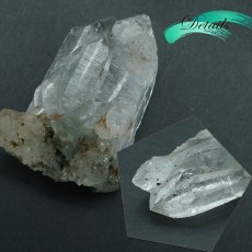 画像3: 【一点もの】マニハール水晶 ヒマラヤ 原石 インド産 26.5g 水晶 天然石 パワーストーン (3)